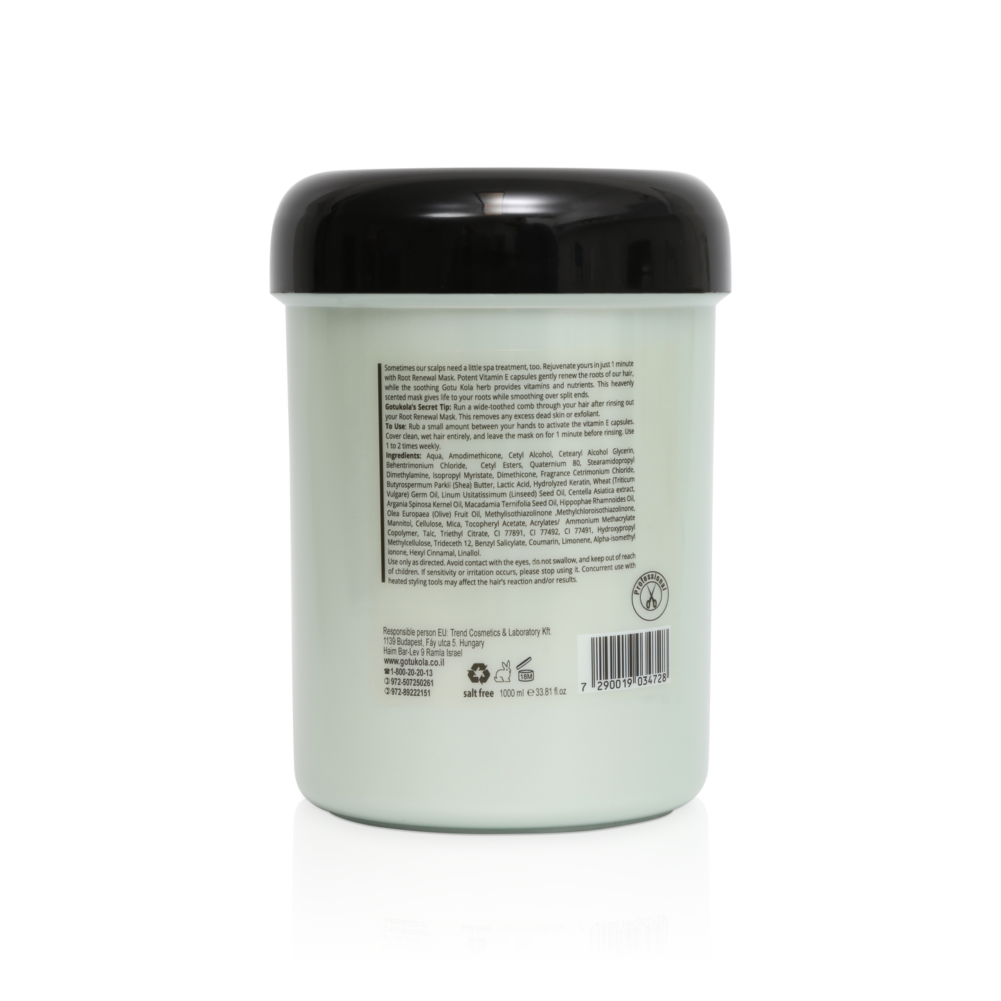 Hair mask with pealing capsules - 1000 ml